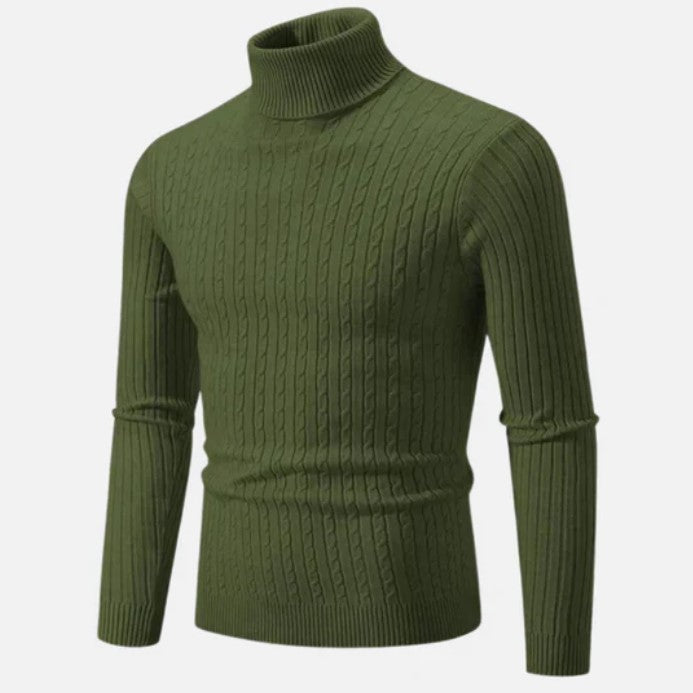 Melisar Pull à col roulé homme | Parfait mélange de chaleur et de raffinement