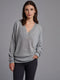 Emily - Maglione in cashmere con scollo a V