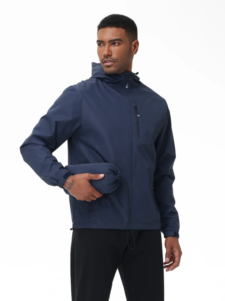 TrailGuard Chaqueta Softshell Hombre | Ligera, Impermeable y Transpirable para Exterior