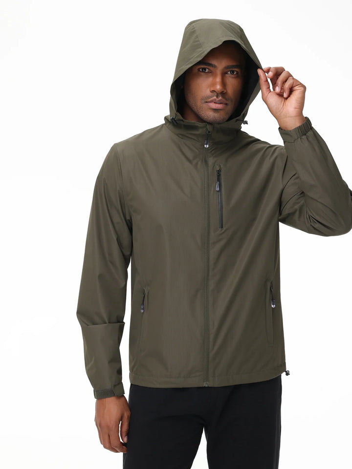 TrailGuard Chaqueta Softshell Hombre | Ligera, Impermeable y Transpirable para Exterior