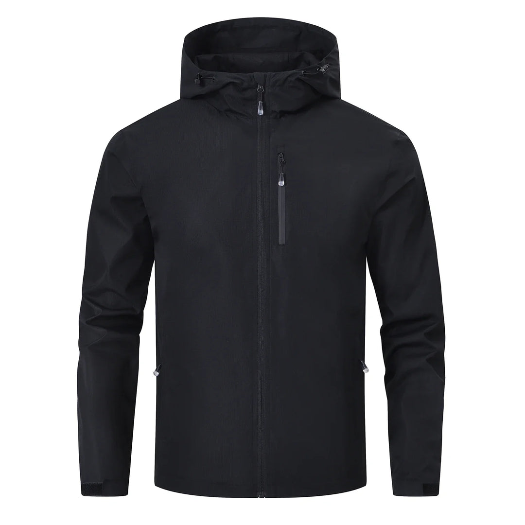 TrailGuard Chaqueta Softshell Hombre | Ligera, Impermeable y Transpirable para Exterior