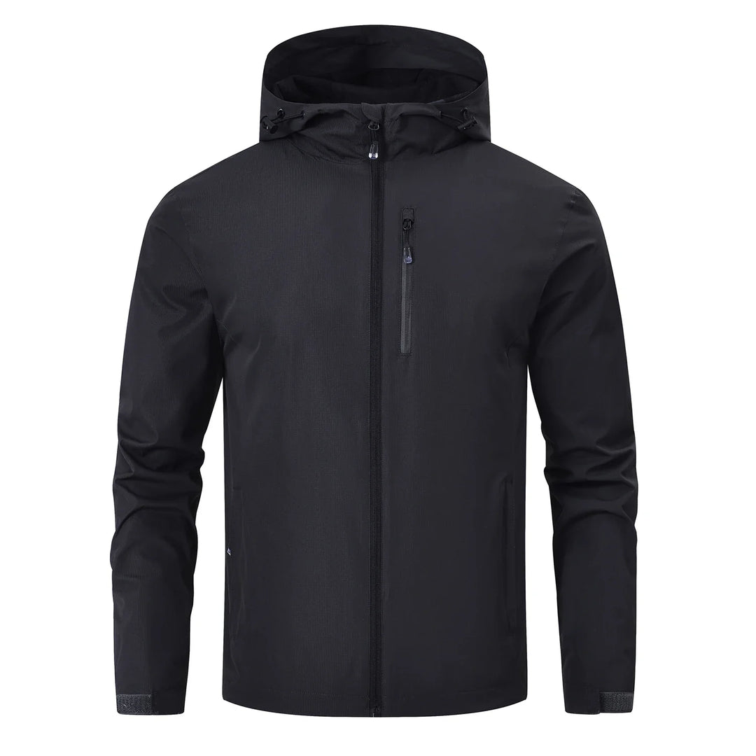 TrailGuard Chaqueta Softshell Hombre | Ligera, Impermeable y Transpirable para Exterior