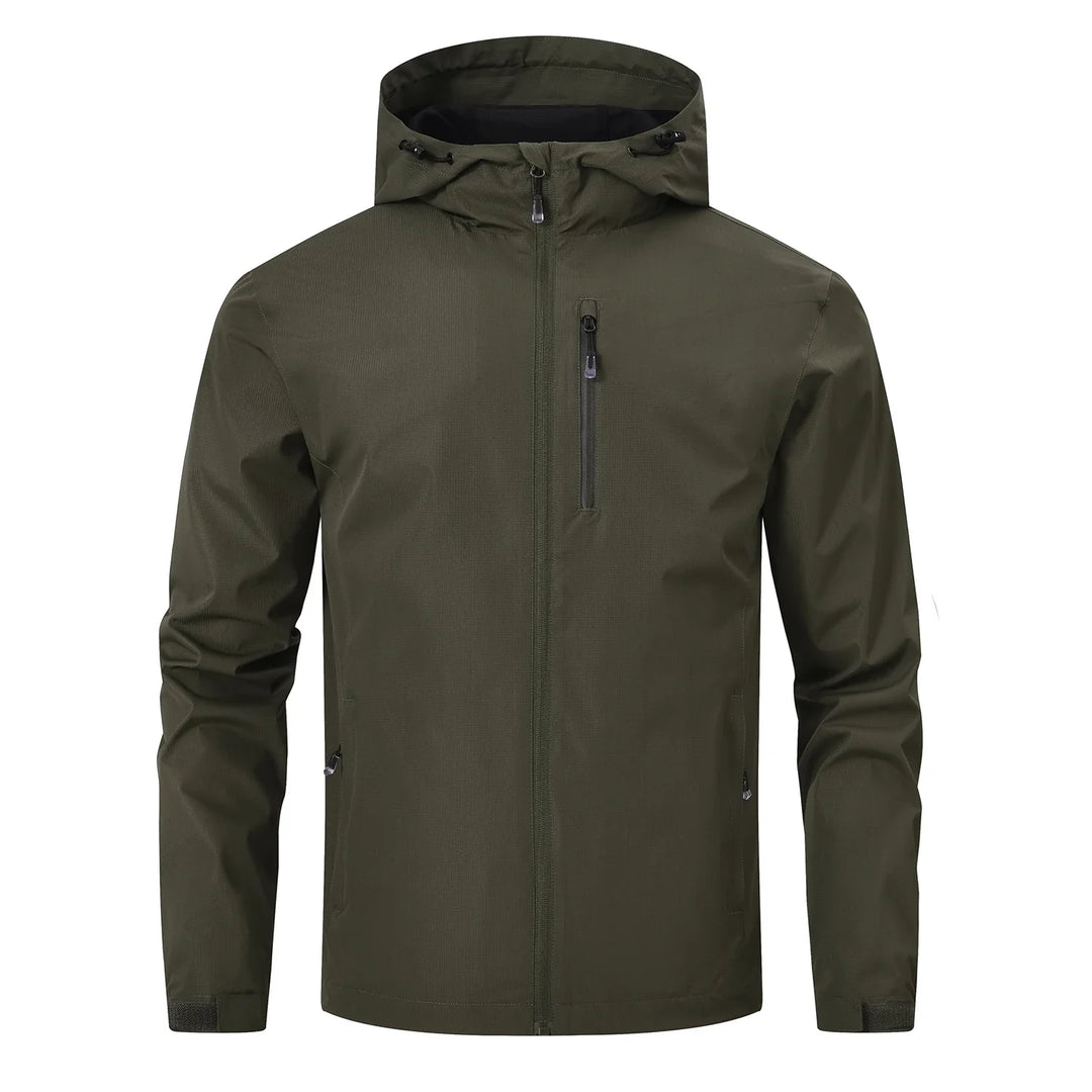 TrailGuard Chaqueta Softshell Hombre | Ligera, Impermeable y Transpirable para Exterior