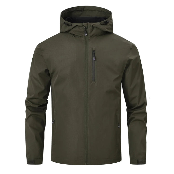 TrailGuard Chaqueta Softshell Hombre | Ligera, Impermeable y Transpirable para Exterior