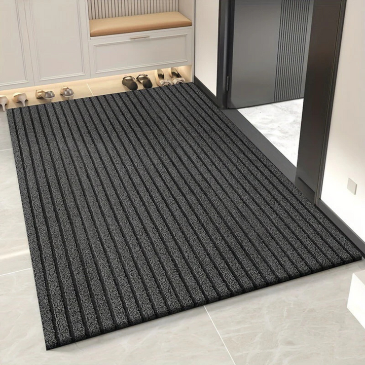 Paillasson antidérapant résistant aux intempéries pour l'intérieur et l'extérieur PVC