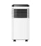Aire acondicionado portátil – Aire acondicionado portátil de 7 000 BTU con deshumidificador y temporizador de 24 horas