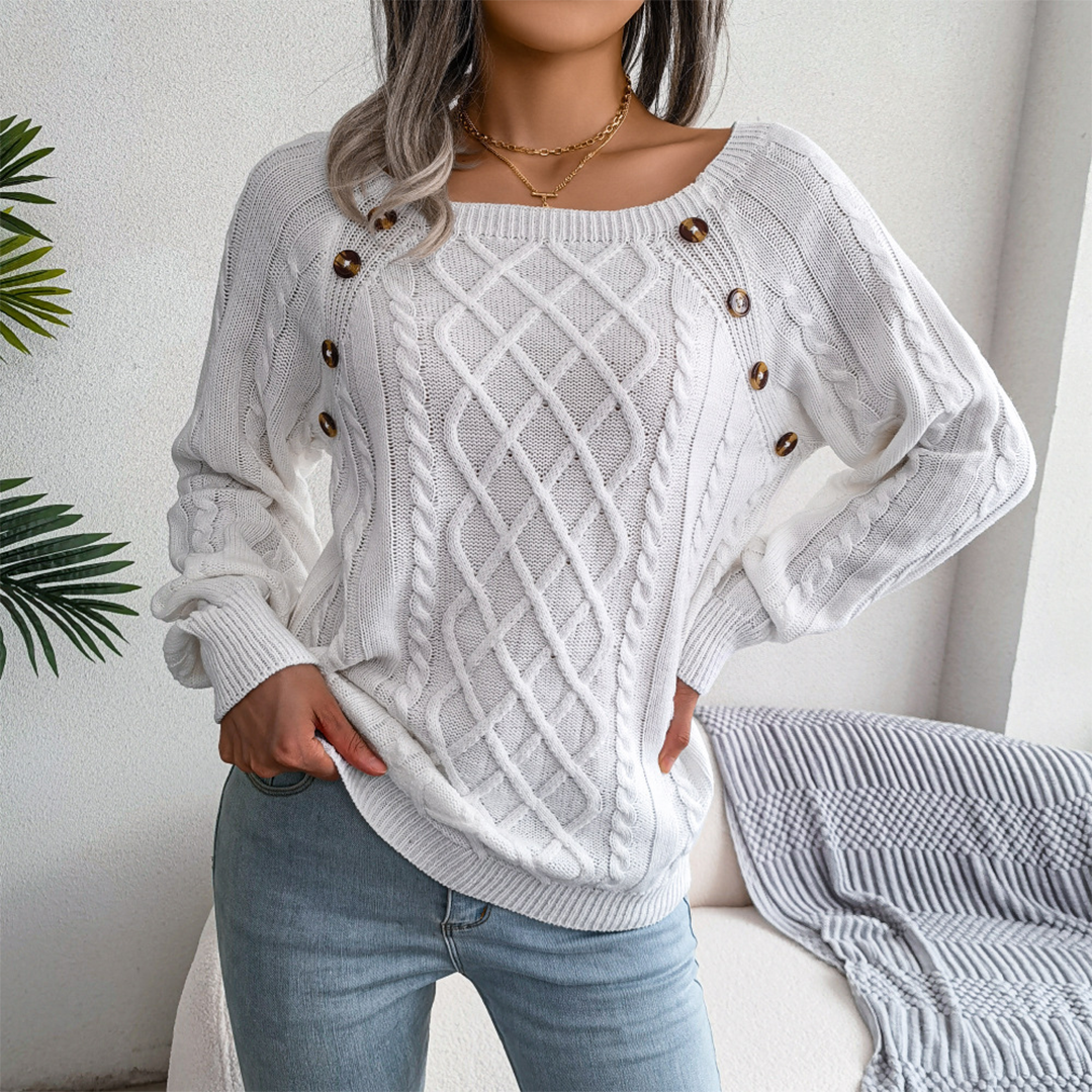 Alina | Pull Femme de Haute Qualité avec Détails Élégants