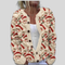 Cardigan natalizio in maglia per donna - Maglione natalizio brutto