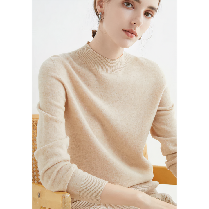 Ciliegia | Maglione in cashmere lavorato a maglia per comfort ed eleganza senza tempo
