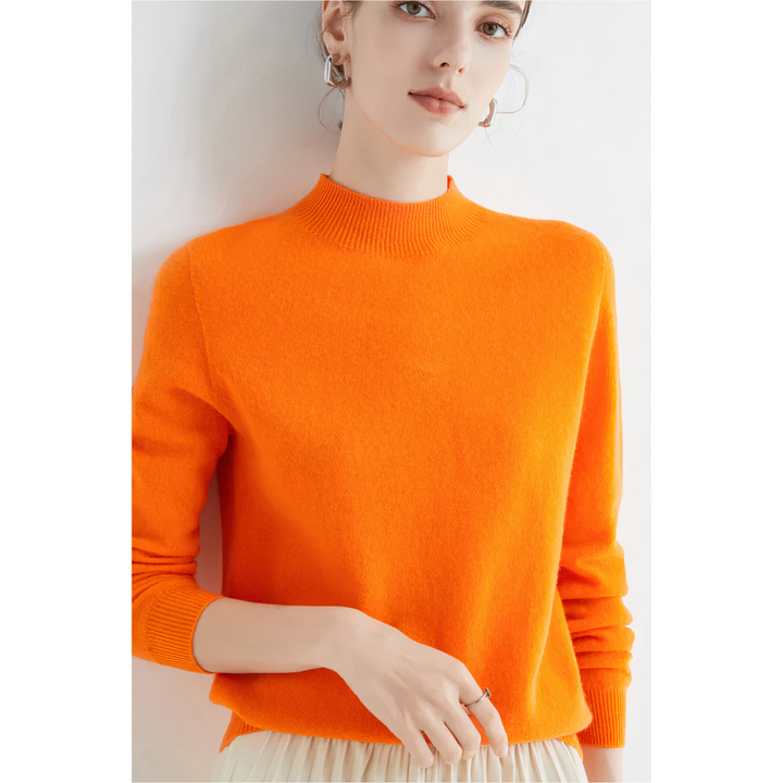 Ciliegia | Maglione in cashmere lavorato a maglia per comfort ed eleganza senza tempo