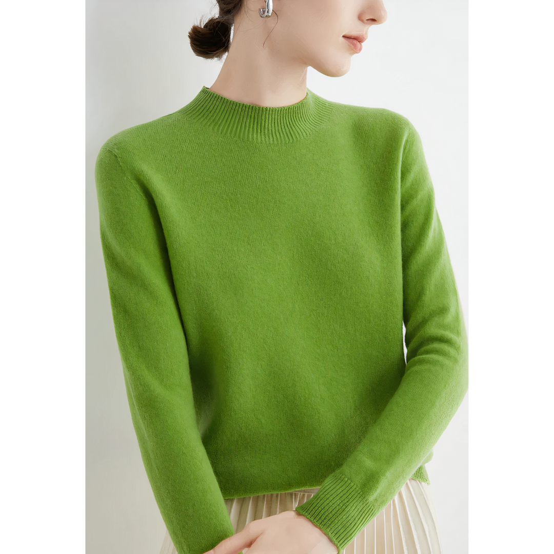 Ciliegia | Maglione in cashmere lavorato a maglia per comfort ed eleganza senza tempo