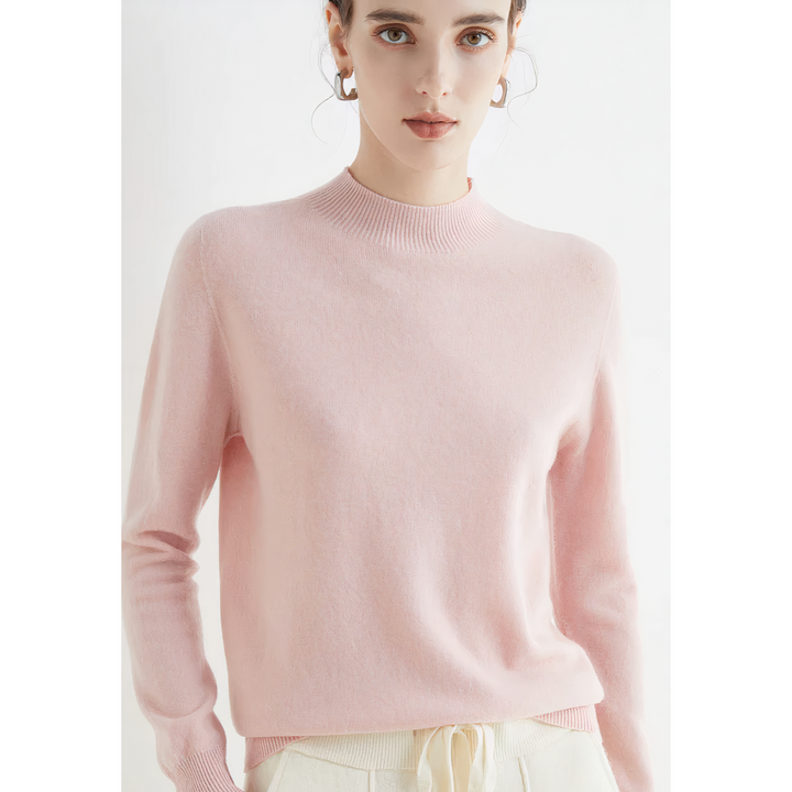 Ciliegia | Maglione in cashmere lavorato a maglia per comfort ed eleganza senza tempo