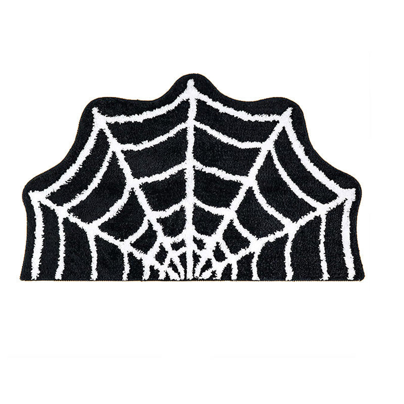 Tapis d’entrée Halloween Toile d’Araignée – Antidérapant, Durable et Design Effrayant