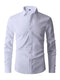 Camicia da uomo semi-formale a maniche lunghe | Ideale per tutte le stagioni