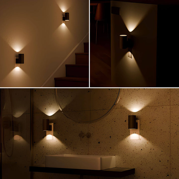 NightNova | Veilleuse LED à intensité variable - Luminosité réglable pour les chambres et les couloirs