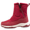 Botas de inverno para mulher com fecho lateral - Botas de neve impermeáveis, antiderrapantes e duráveis com forro quente