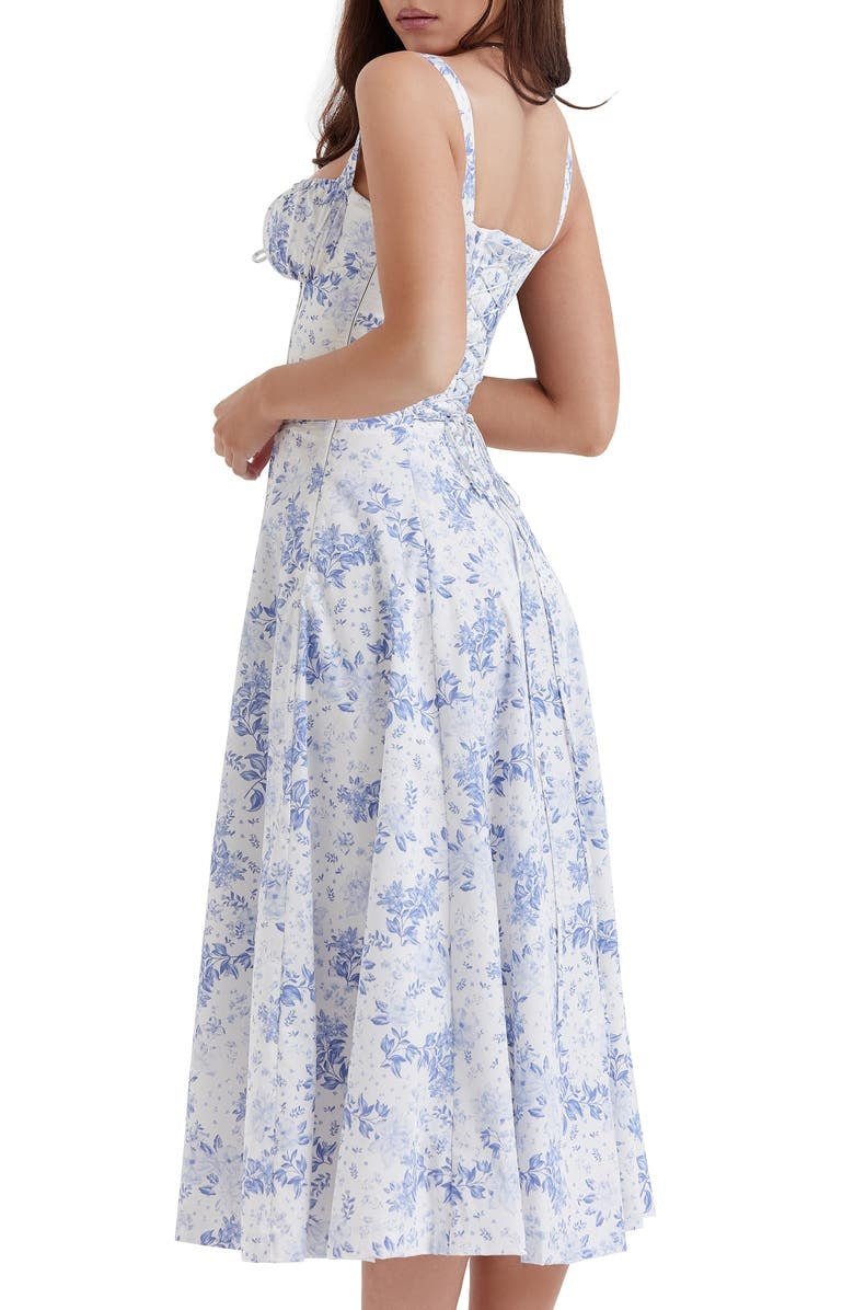 Robe Florale avec Corset | Élégance Décontractée & Charme Estival