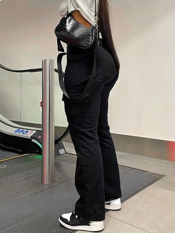 Nova | Pantalon Cargo Taille Haute Chic & Confortable