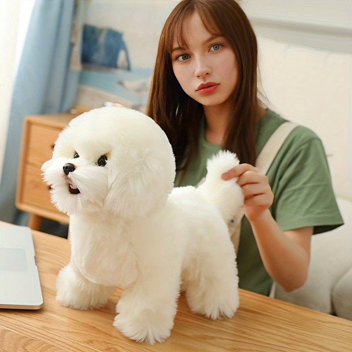 Cão de Peluche Macio e Fofo | Brinquedo de Peluche para Bebé & Criança 0+