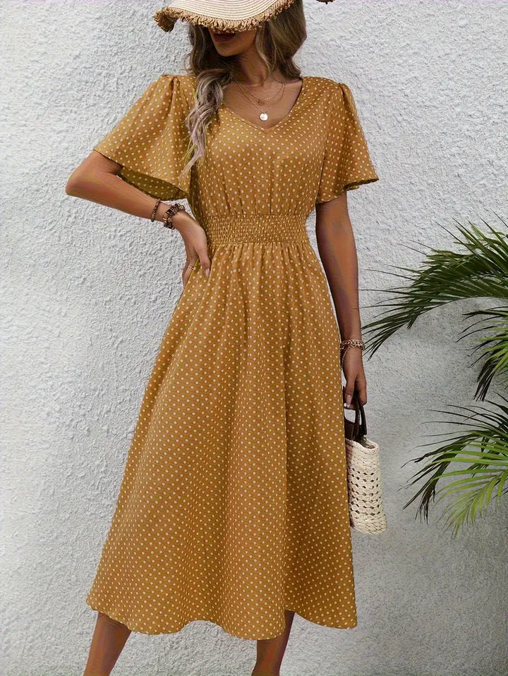 Vestido de verano de lunares | Transpirable y femenino | Perfecto para días soleados