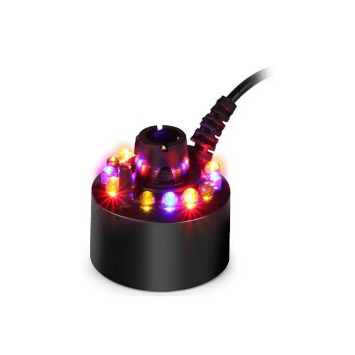 Herbstzauber MysticMist Machine à Fumée | Effets LED Colorés & Brume Dense pour Fêtes