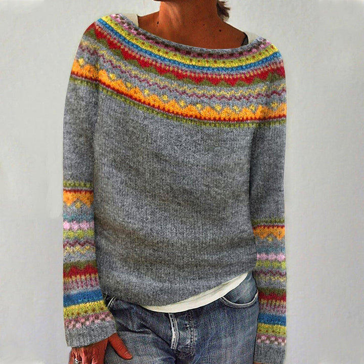 Kirra - Pull rétro d'automne