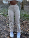Nova | Pantalon Cargo Taille Haute Chic & Confortable