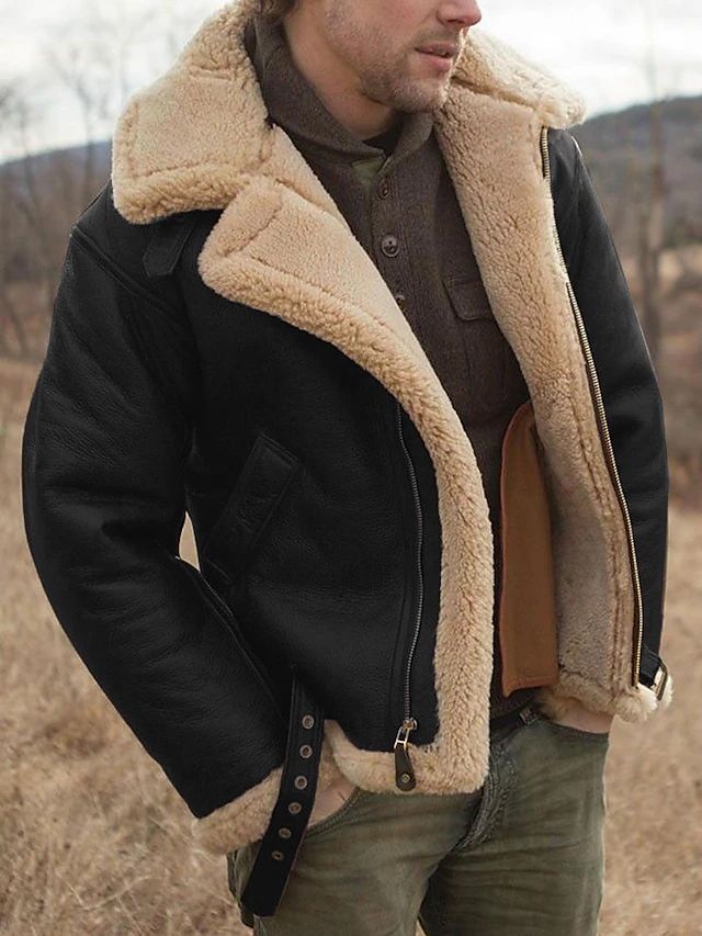 Jules | Veste Épaisse en Fourrure Polaire Chaude pour Homme