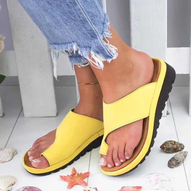 Chaussons confortables en cuir pour femmes avec un soutien optimal