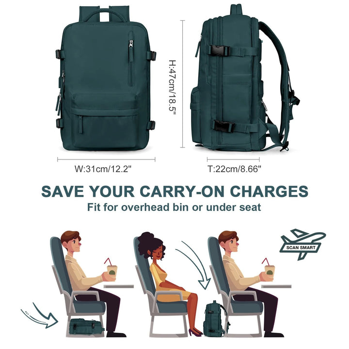 Sac à dos - Grand sac de voyage imperméable pour la randonnée et le voyage