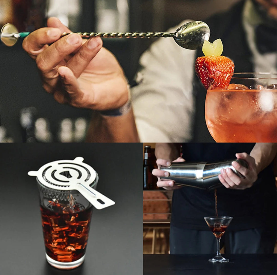 ShakerPro | Set Barman 23 Pièces pour Cocktails Professionnels à la Maison
