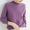 Maglione lavorato a maglia in cachemire per donna - Maglione autunnale lussuoso e morbido in lana di cachemire