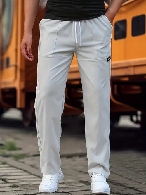 Pantalon de survêtement pour hommes - Élégant, confortable et facile d'entretien