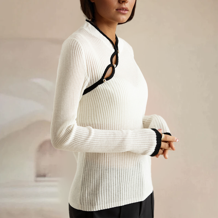 Alisa | Elegante suéter de mujer, Versátil y cómodo, Diseño sofisticado para todas las ocasiones.