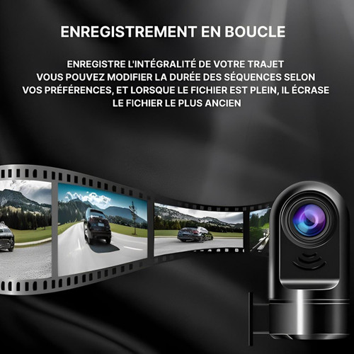 Dashcam Car avec AI Parking Surveillance & ADAS Driving System