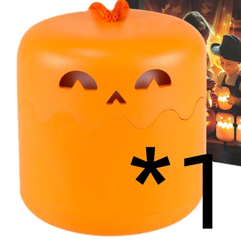 Lanternes Citrouilles Halloween à LED – Décoration Lumineuse Effrayante et Festive