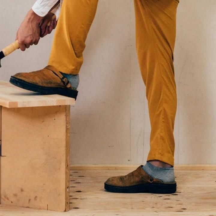 Sabots en Cuir Confortables | Chaussures à Enfiler Unisexes Usage Quotidien