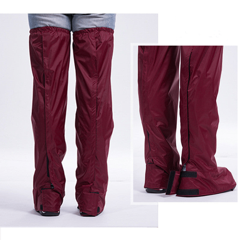 Pantalon de pluie Doki avec protège-chaussures intégrés | Imperméable et confortable pour cyclistes