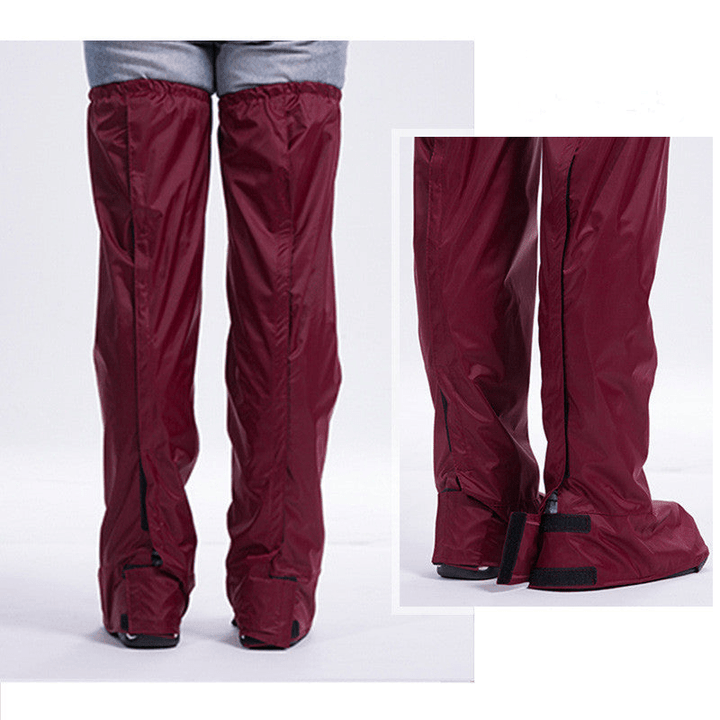 Pantalon de pluie Doki avec protège-chaussures intégrés | Imperméable et confortable pour cyclistes