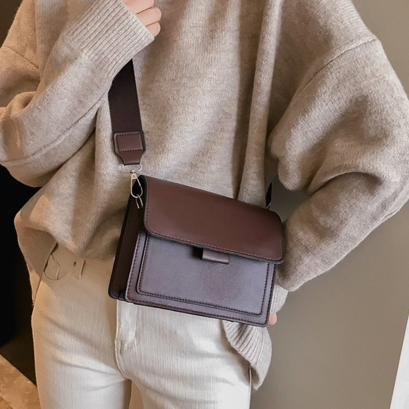 Sac à bandoulière Coco en similicuir | Compact, élégant & polyvalent pour le quotidien et les soirées