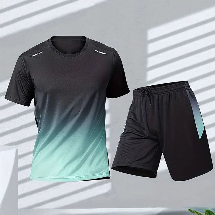 Nick | Ensemble de Sport Deux Pièces pour Homme avec Imprimé Dégradé et Coupe Confortable