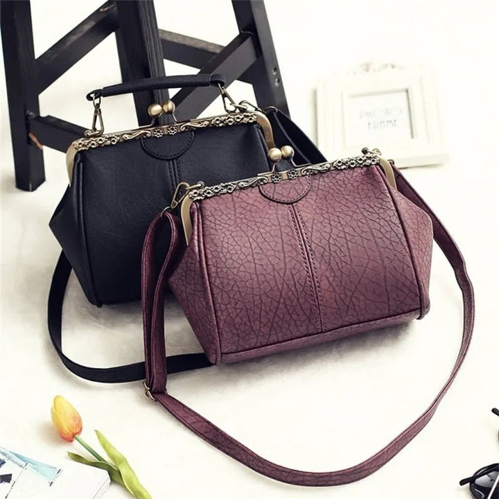 Coby | Borsa da donna classica con chiusura a clip - Senza tempo, elegante e lussuosa