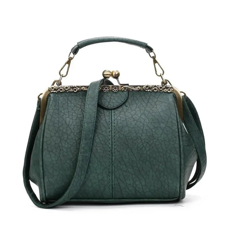 Coby | Borsa da donna classica con chiusura a clip - Senza tempo, elegante e lussuosa