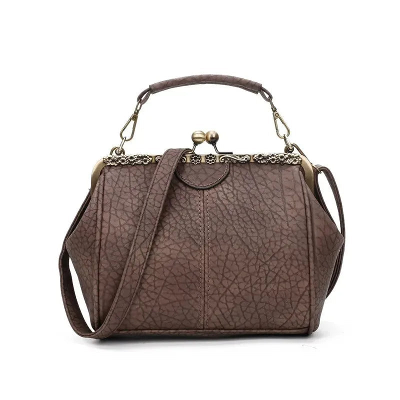 Coby | Borsa da donna classica con chiusura a clip - Senza tempo, elegante e lussuosa