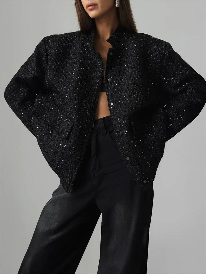 Chaqueta de lentejuelas para mujer | Brillo y elegancia para un look inolvidable