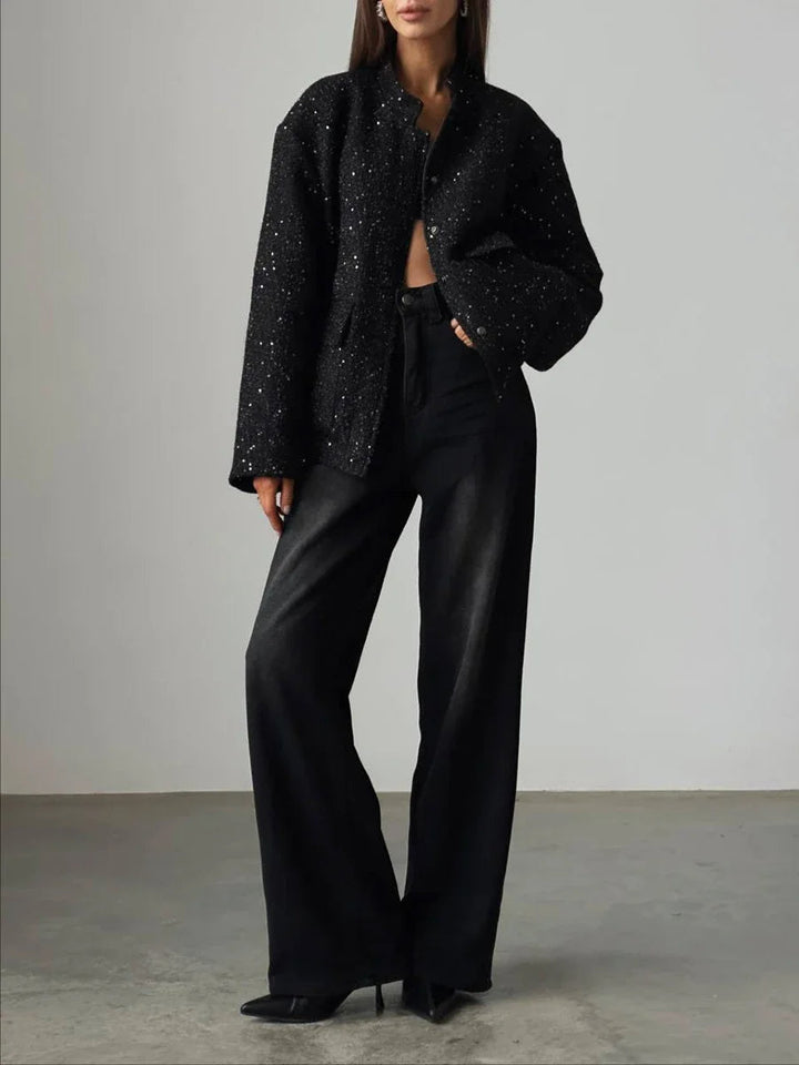 Chaqueta de lentejuelas para mujer | Brillo y elegancia para un look inolvidable