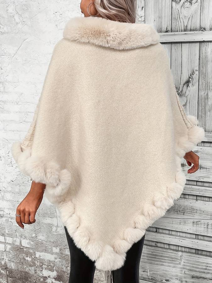 Poncho elegante Aurelia con finitura di lusso | Stile e comfort