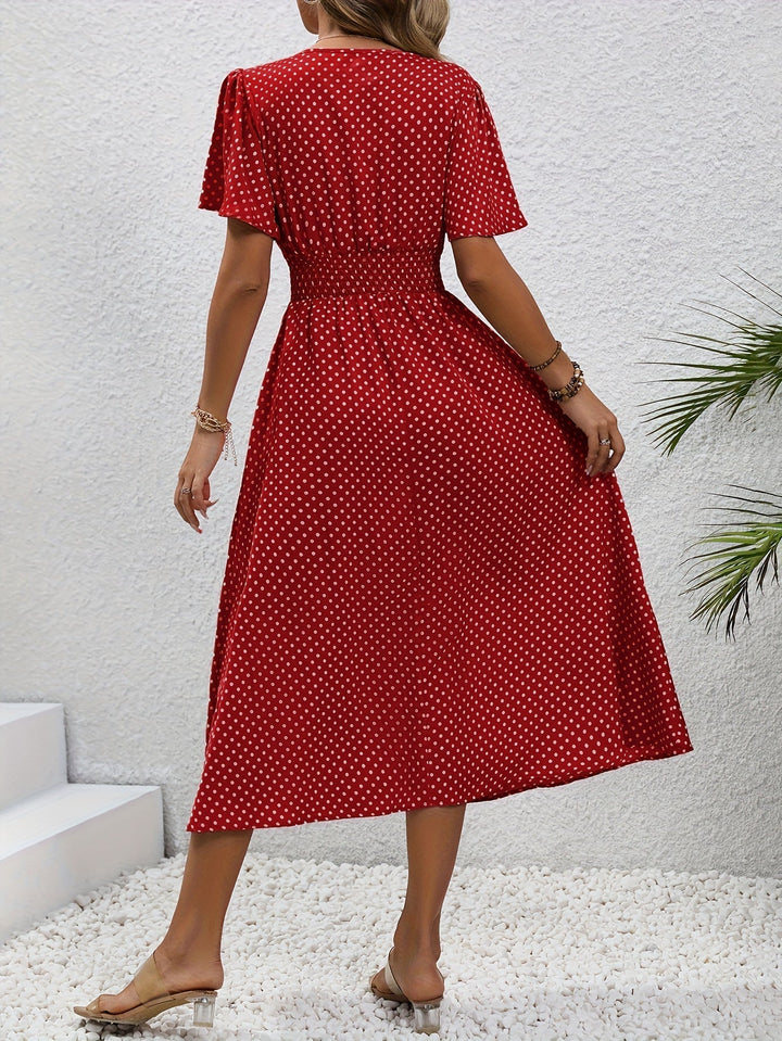 Vestido de verano de lunares | Transpirable y femenino | Perfecto para días soleados