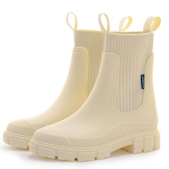 Botas de lluvia para mujer Urban Storm | impermeables, cómodas con suela compensada