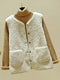 Gilet senza maniche in calda lana d'agnello da donna